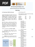 8051 Interfacing With Display Sevices