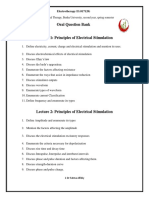 Electrotherapy 2 Oral Exam