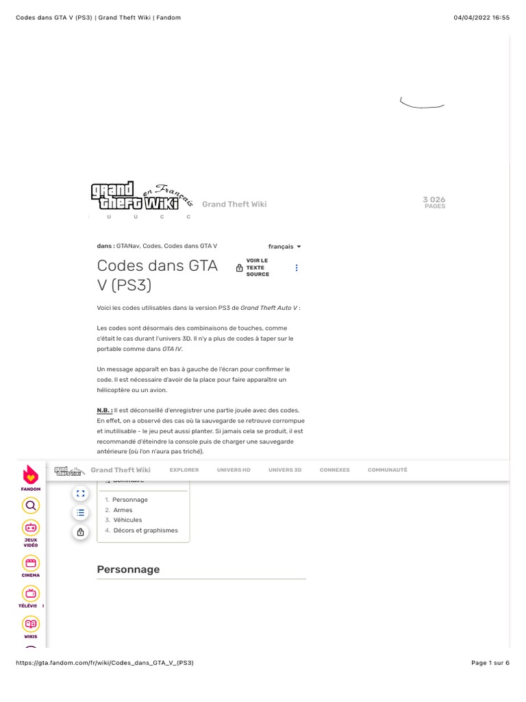 Codes de triche GTA 5 : la liste complète des cheats codes pour PS4 