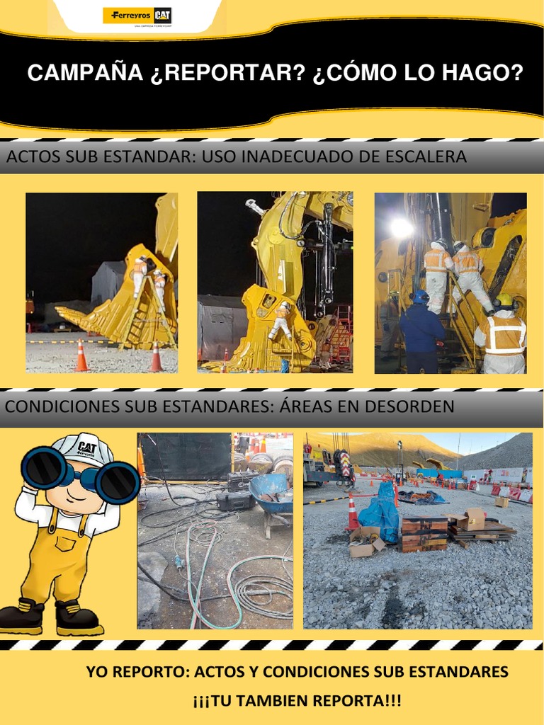 Reporte de Actos y Condiciones Inseguras | PDF