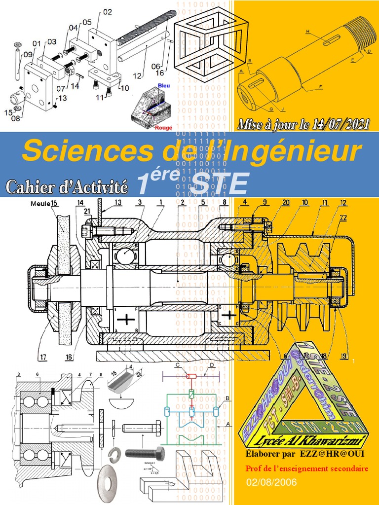 Dessin Technique et Échelles en STE | PDF | Vis de fixation ...