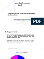 II - Komponen Penyusun Tanah Yang Mempengaruhi Kesuburan Tanah