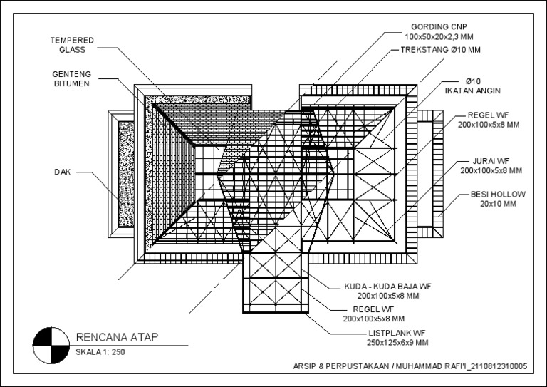 4 Rencana Atap | PDF