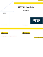 New Holland Excavator E225bsr en Service Manual