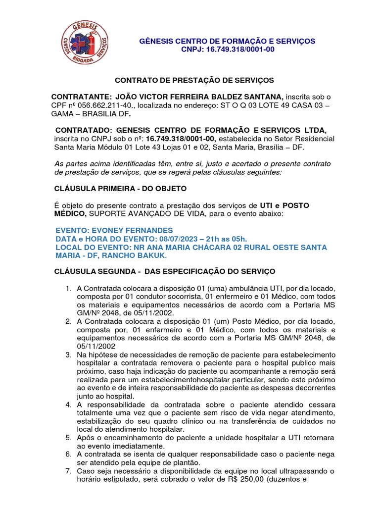 Contrato de locacao de ambulancia uti e p medico bakuk download