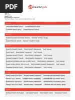 Brix Values of Single Strength Juices | PDF | Fruit | Plants