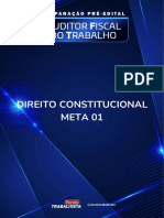 PREPARAÇÃO AFT DIREITO CONSTITUCIONAL META 01 Constitucionalismo e Constituição.01