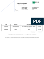 Reçu Du Paiement