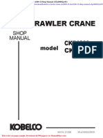 Kobelco Crawler Crane Ck2000 1f Cke1800 1f Shop Manual S5jc00002ze05