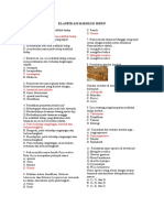 Soal Klasifikasi Ipa