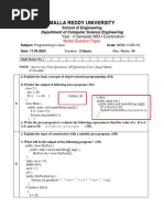 Solution For Java Sample MID - 1