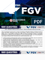 1001 Questões FGV Organização Do Estado - Direito Constitucional - Gustavo Brigido