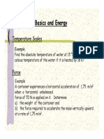 Basics and Energy Cost Notes PDF