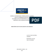 Atividade Pratica Prpincípio de Funcionamento Dos Diodos Materiais Elétricos Icaro Oliveira