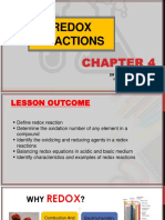 Chm131 Chapter 4 Redox Reactions