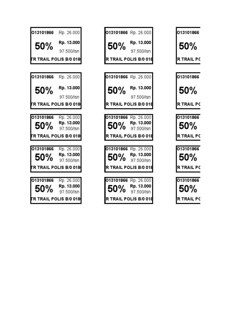 Tampilan diskon | PDF