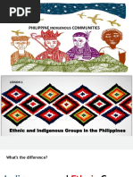 Philippine Ethnic Groups Overview | PDF | Philippines | Southeast Asia