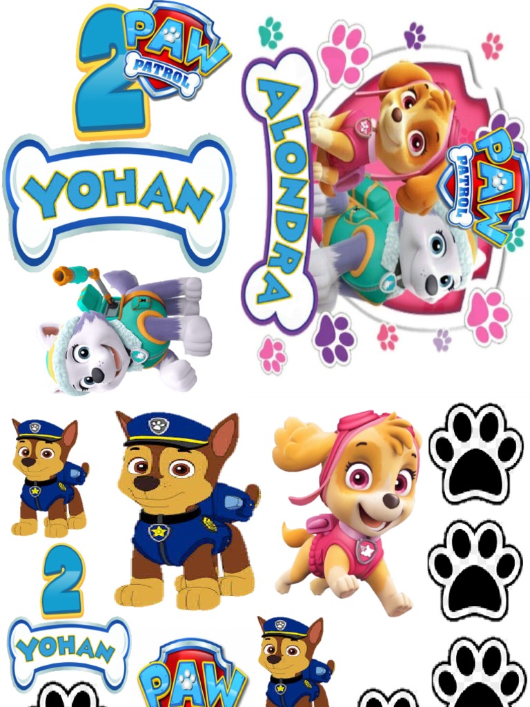 Topper Paw Patrol | PDF