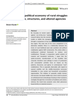 Journal of Agrarian Change - 2020 - Kavak - Rethinking The Political Economy of Rural Struggles in Turkey Space - 2