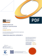 Fandi Setia - Vibration Level 2 Certificate - Mobius