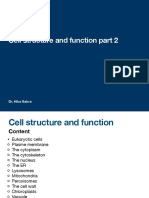 Cell Structure and Function Part 2