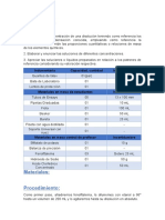 Informe de Quimica