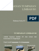 Penanganan Tumpahan Limbah b3