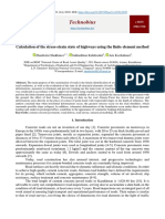 Calculation of The Stress-Strain State of Highways Using The Finite Element Method