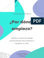 Cuaderno de Trabajo ¿Por Donde Empiezo