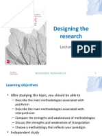 Chapt 4 Designing The Research