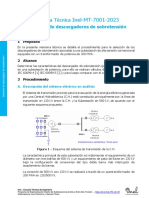 Seleccion de Descargadores de Sobretension