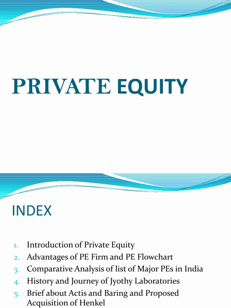 Private Equity | PDF | Private Equity | Stocks