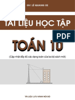 Tai Lieu Hoc Tap Toan 10 Chu de Menh de Va Tap Hop Le Quang Xe