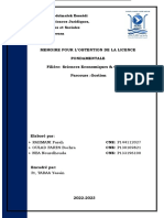 Faculté Des Sciences Juridiques Economiques Et Sociales Tétouan