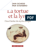 Scheid & Svenbro, (2014) La Tortue Et La Lyre. Dans L'atelier Du Mythe Antique