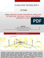 Ders Notu Hafta 6. Merkezi Perspektif, Çeşitleri. Tek Noktali Perspekti̇f 2