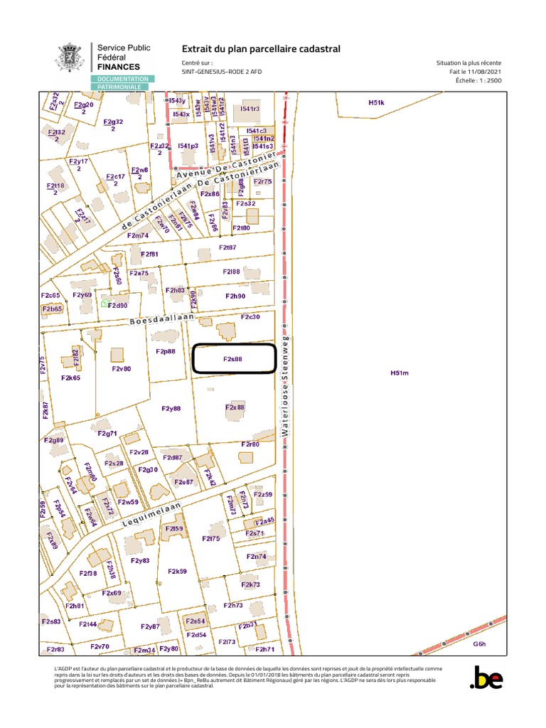 Extrait du Plan Parcellaire Cadastral | PDF