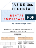 Renta de 3ra Empresarial. 2018