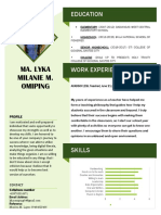 My CV Omiping