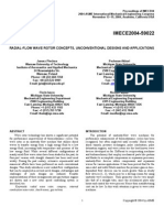 IMECE2004-59022: Radial-Flow Wave Rotor Concepts, Unconventional Designs and Applications