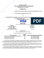 Visa Inc.: FORM 10-Q