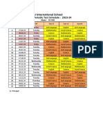 Revised Periodic Test Schedule Cl-Vi-Viii