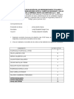 Acta Del Proceso