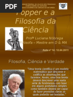 Popper e a Filosofia Da Ciencia