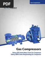 Quincy Gas Screw Compressors