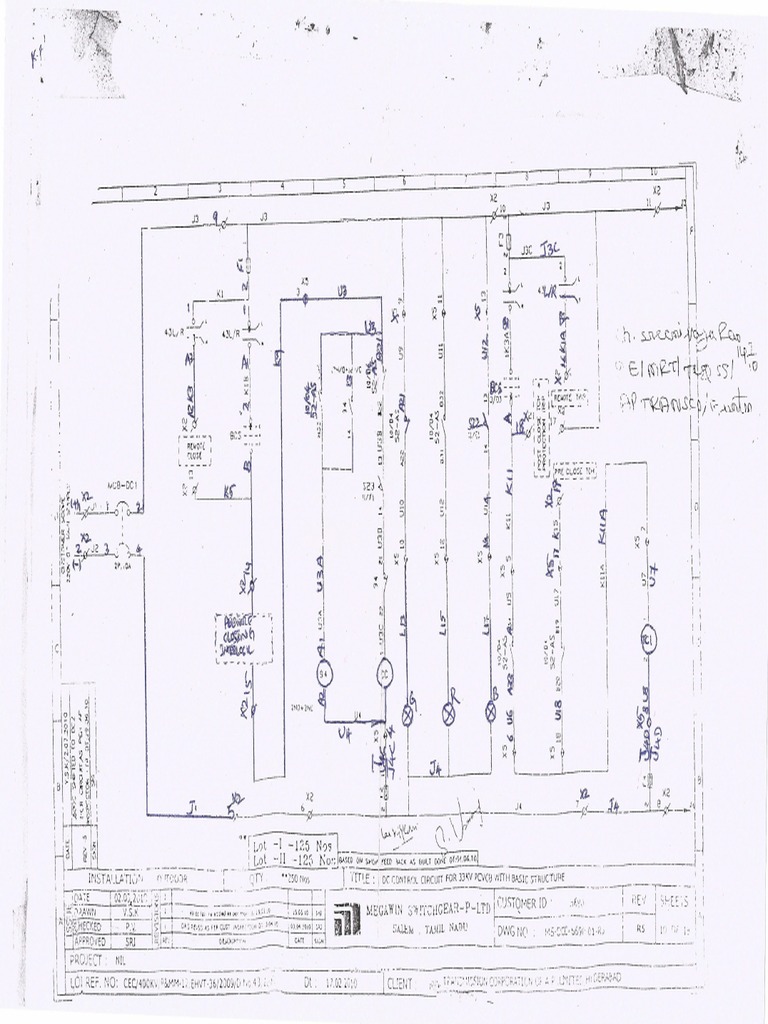 33 kv megawin breaker dwg no ms dcc 6690 01 r6 and ms ilc 6690 01 r6 pdf