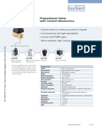 Proportional Valve With Control Electronics