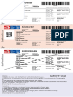 Hinfahrt: Selfprintticket