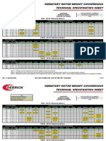 PE-S-088 - Vibratory Motor Weight Summary