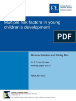 Multiple Risk Factors in Young Children's Development